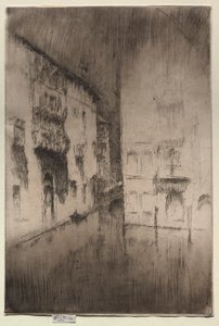 Nocturne: Paladser, 1886. af James Abbott McNeill Whistler