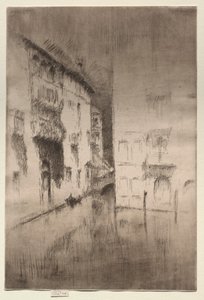Nocturne: Paladser, ca. 1880. af James Abbott McNeill Whistler