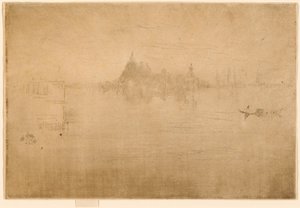 Nocturne: Salut, 18791880. af James Abbott McNeill Whistler
