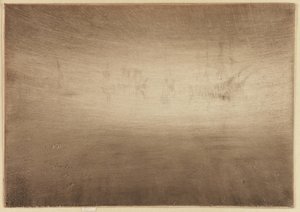 Nocturne Shipping, 1879-1880. af James Abbott McNeill Whistler