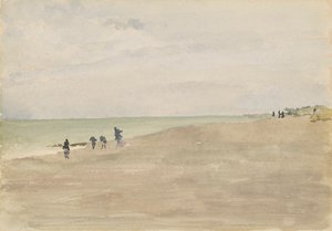 Opal Beach, 1882-1884. af James Abbott McNeill Whistler
