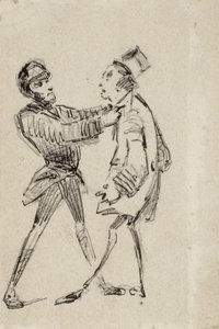 Politimand og borger af James Abbott McNeill Whistler