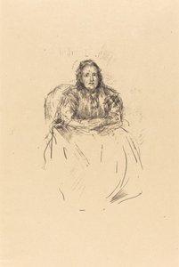 Portrætstudie: Fru Philip, 1896. af James Abbott McNeill Whistler