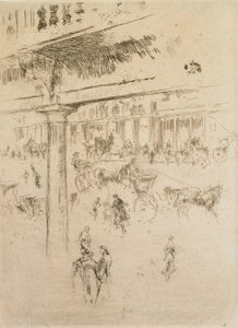 Regents kvadrant, 1880-1881. af James Abbott McNeill Whistler