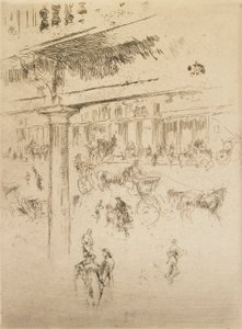 Regents kvadrant, 1880-1881. af James Abbott McNeill Whistler