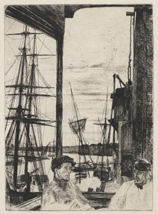 Rotherhithe af James Abbott McNeill Whistler