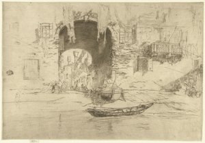 San Biagio Et sæt på seksogtyve raderinger (serietitel) af James Abbott McNeill Whistler