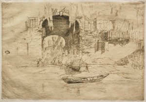 San Biagio. af James Abbott McNeill Whistler
