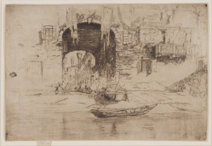 San Biagio af James Abbott McNeill Whistler
