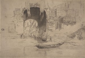 San Biagio af James Abbott McNeill Whistler