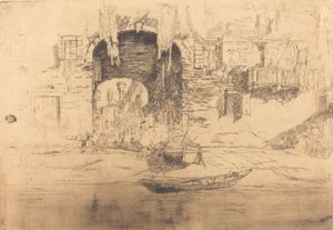 San Biagio, 18791880. af James Abbott McNeill Whistler