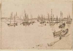 St. George, 1879-1880. af James Abbott McNeill Whistler