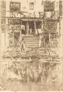 Steps, Amsterdam, 1889. af James Abbott McNeill Whistler