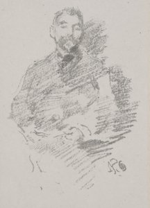 Stephane Mallarme af James Abbott McNeill Whistler