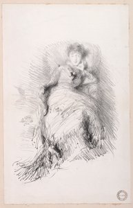 Studie, 1878. af James Abbott McNeill Whistler