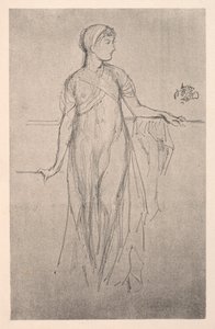 Studie, 1879. af James Abbott McNeill Whistler
