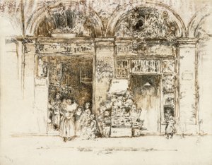 Solsikker, Rue des Beaux-Arts, ca. 1892-93 af James Abbott McNeill Whistler