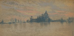 Solnedgang: Venedig, c1880 1903-1904