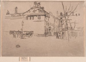 Tempel, 1886. af James Abbott McNeill Whistler