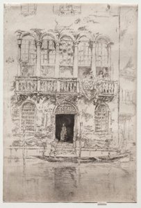 Balkonen. af James Abbott McNeill Whistler