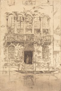Balkonen, 18791880. af James Abbott McNeill Whistler