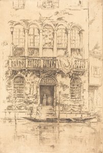 Balkonen, 18791880. af James Abbott McNeill Whistler