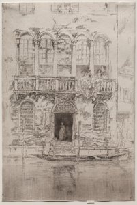 Balkonen, ca. 1880. af James Abbott McNeill Whistler