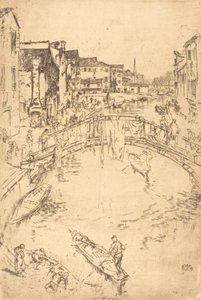 Broen, 18791880. af James Abbott McNeill Whistler