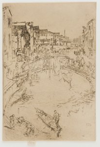Broen, Santa Marta, 1879-1880. af James Abbott McNeill Whistler