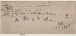 Bukkehesten. af James Abbott McNeill Whistler