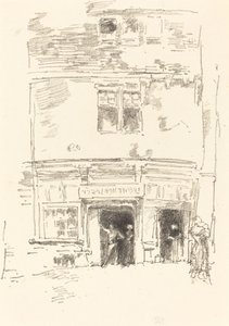 Urmagerne, Paimpol, 1893. af James Abbott McNeill Whistler