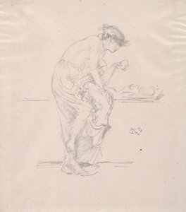Horoskopet, 1890. af James Abbott McNeill Whistler