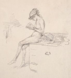 Den lille nøgenmodellæsning, 1890.