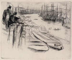 Den Lille Pool af James Abbott McNeill Whistler