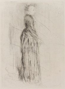 Den lille fløjlskjole, 1873. af James Abbott McNeill Whistler