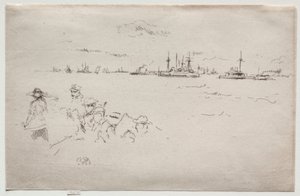 Overvågerne. af James Abbott McNeill Whistler