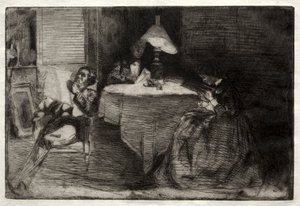 Musikrummet. af James Abbott McNeill Whistler