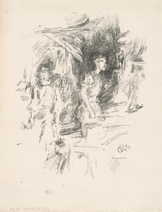 Den gamle Smiths historie, 1895. af James Abbott McNeill Whistler