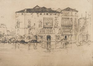 Paladserne, 1879-1880. af James Abbott McNeill Whistler