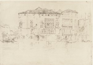 Paladserne, 1879-1880. af James Abbott McNeill Whistler
