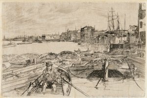 Poolen, 1859. af James Abbott McNeill Whistler