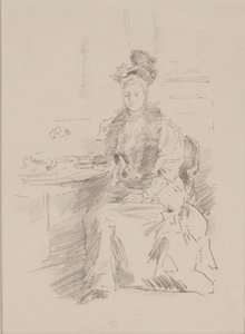 Den smukke New Yorker af James Abbott McNeill Whistler