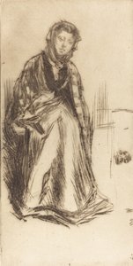 Den skotske enke, 1875. af James Abbott McNeill Whistler