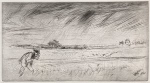 Stormen, 1861. af James Abbott McNeill Whistler