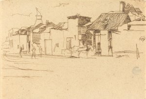 Svanen, Chelsea, 1872. af James Abbott McNeill Whistler