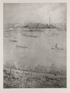 Themsen, 1896 af James Abbott McNeill Whistler