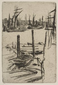 Den lille pool, [1879]. af James Abbott McNeill Whistler