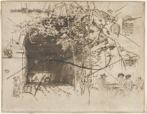 Færgen, nr. 2, 1879-1880. af James Abbott McNeill Whistler
