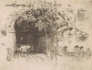 Færgen, nr. 2, 1880. af James Abbott McNeill Whistler