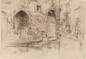 De to døråbninger, 1879-1880. af James Abbott McNeill Whistler